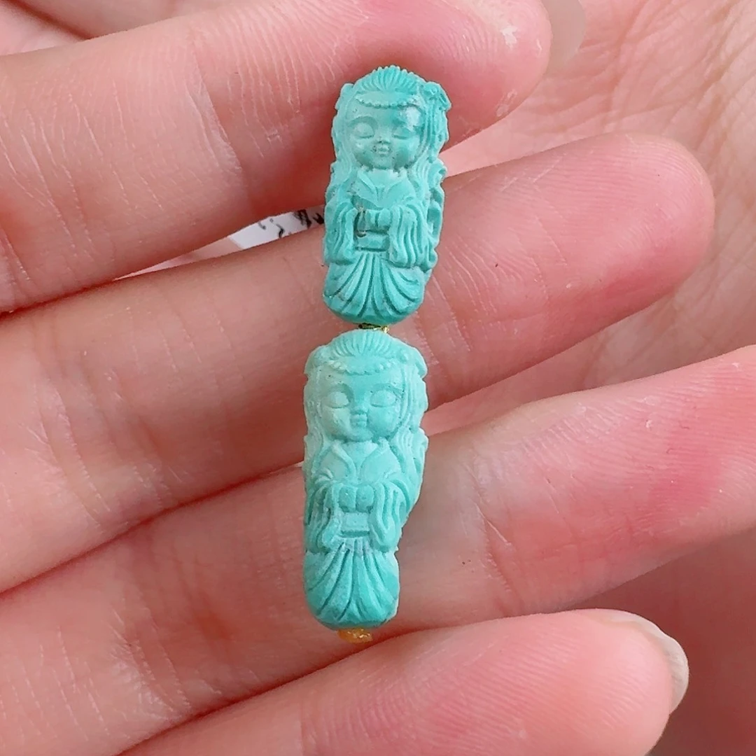 绿松石珠宝奇石未镶嵌