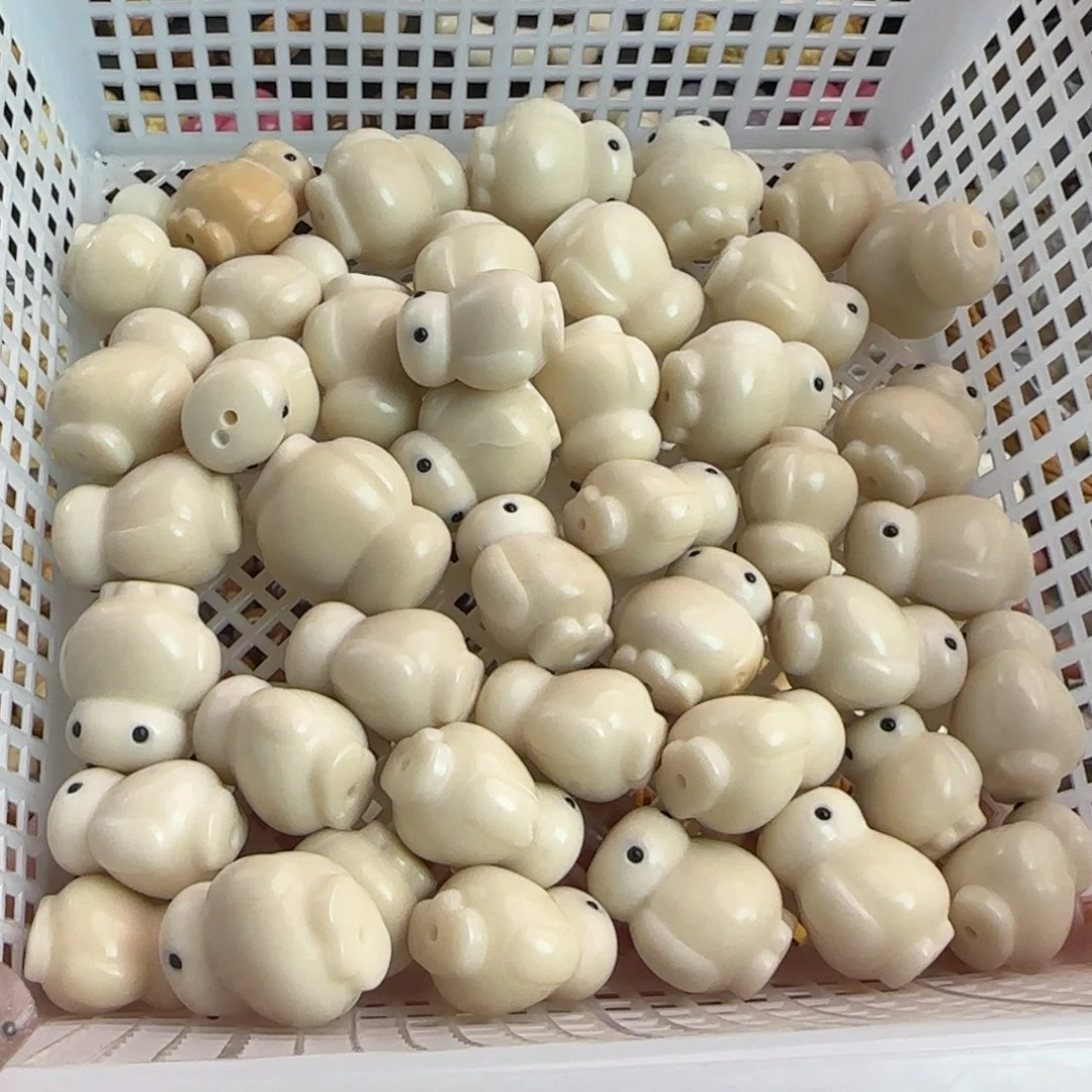 吊坠菩提根/象牙果微瑕牙果大白4颗