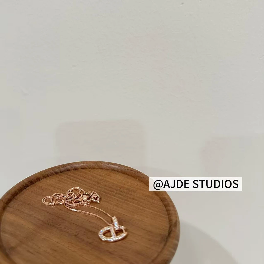 坠链均925银 AJDE｜猪鼻子项链01