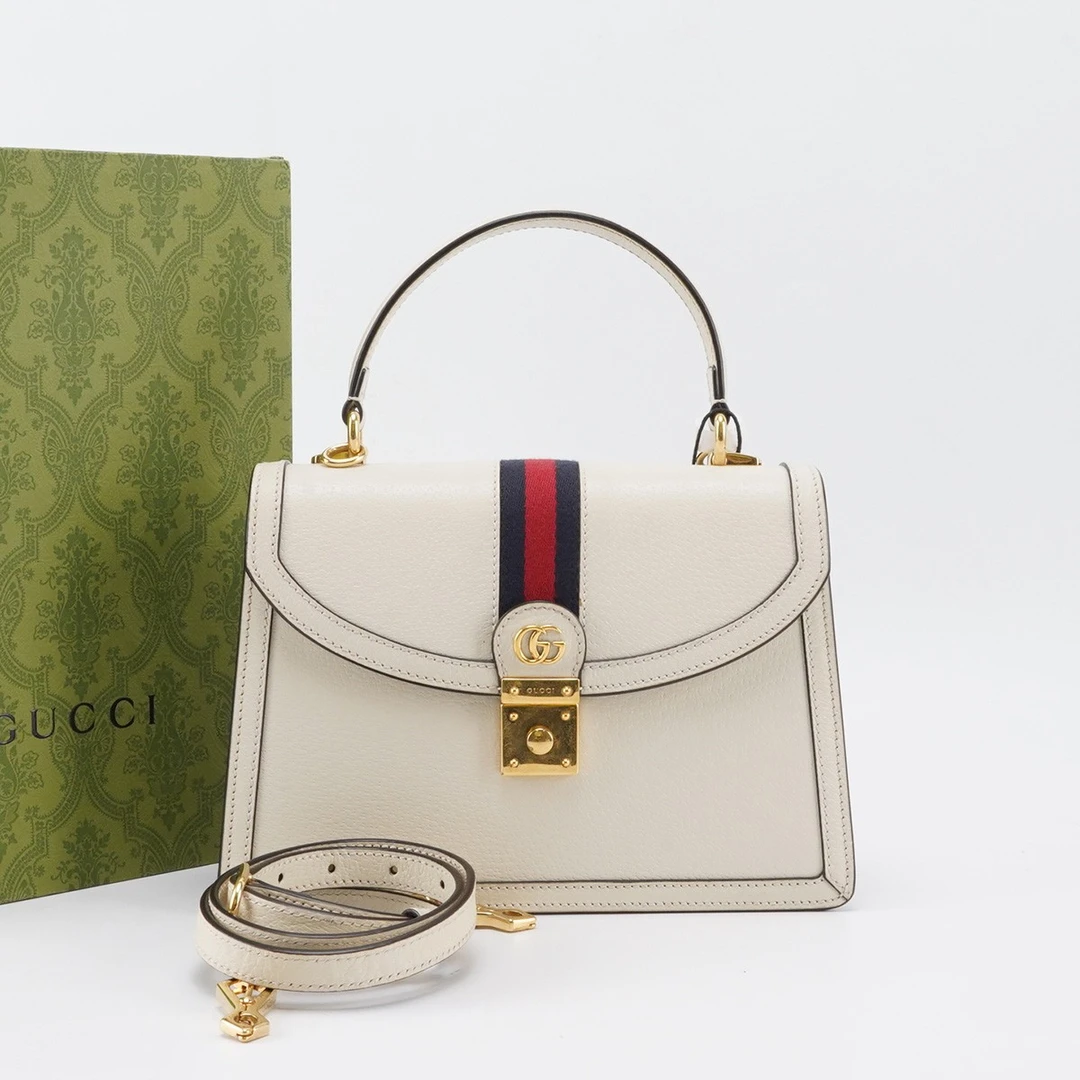 95新 GUCCI/古驰 【白菜】ophidia手提单肩包新款中号/BG23000404