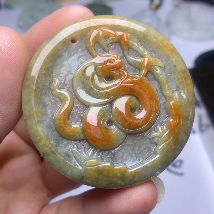 颈饰未镶嵌翡翠翡翠