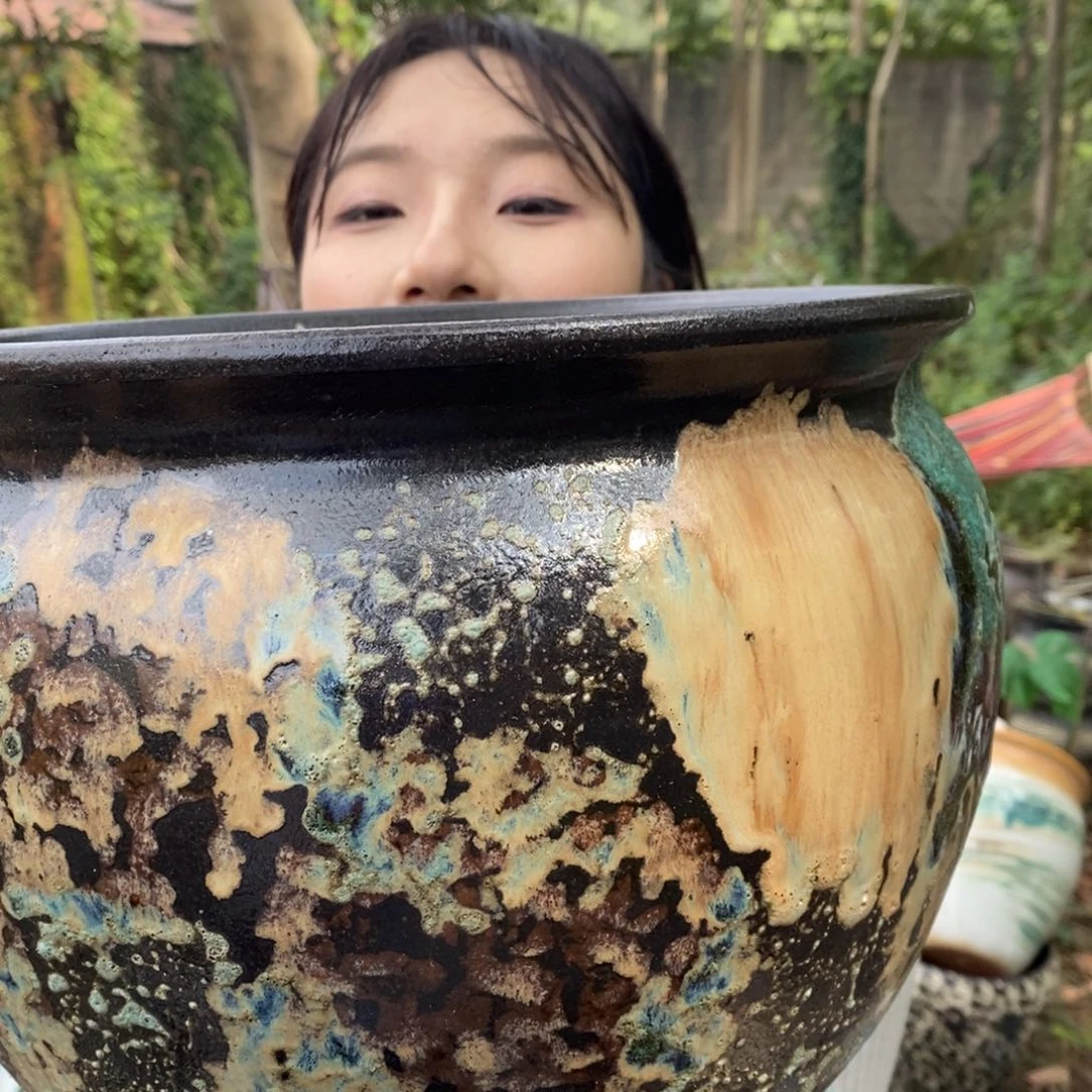 紫砂花盆正品30/25