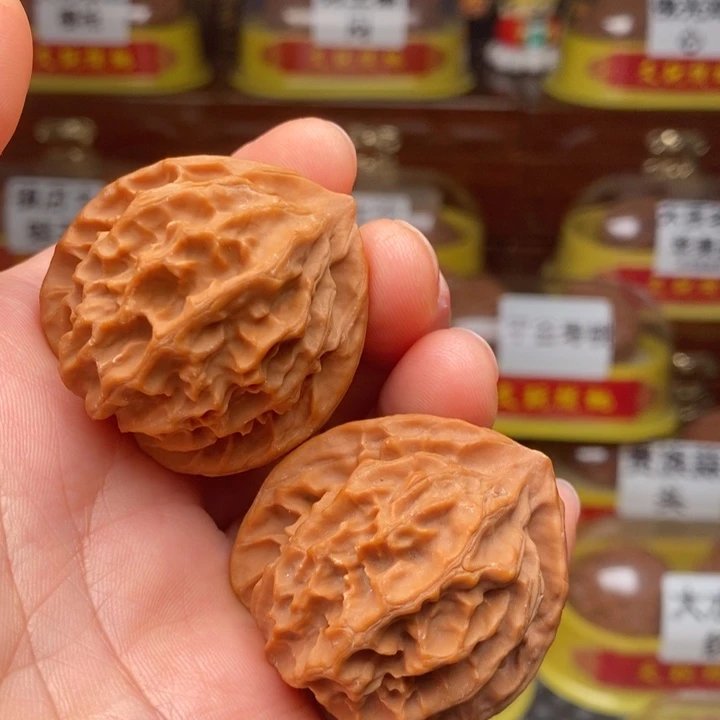 吊坠文玩核桃桃心龙鳞