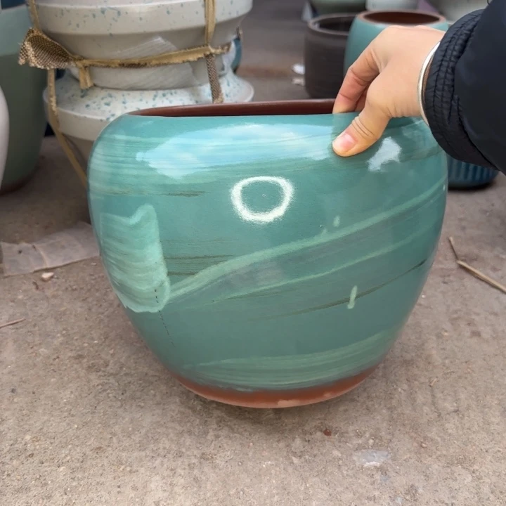 瑕疵花盆处理啦口22高25