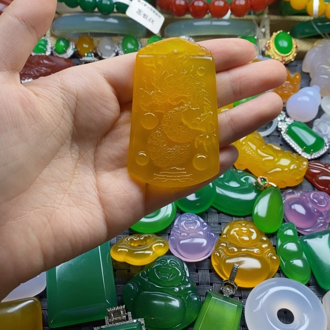 玛瑙/玉髓未镶嵌颈饰