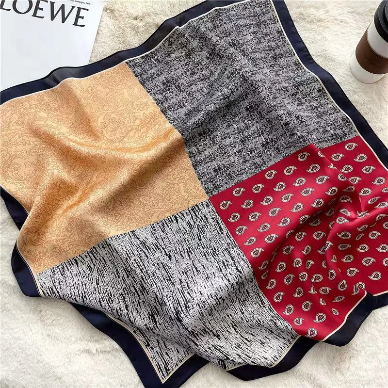 【锦韵四方】时尚新款小方巾F195春夏女士百搭时