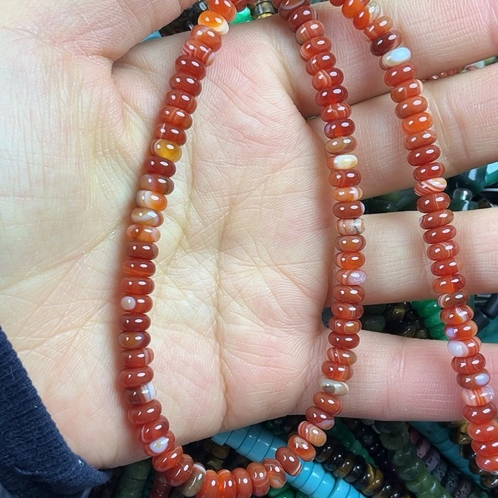 查罗石散珠合金卡6算珠一条