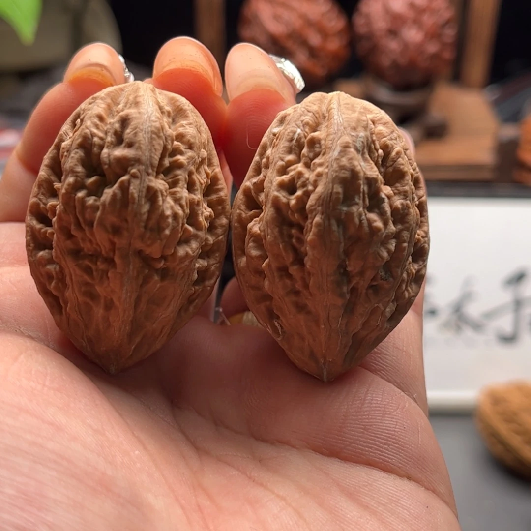 文玩核桃把件关东木子家楸大胖22
