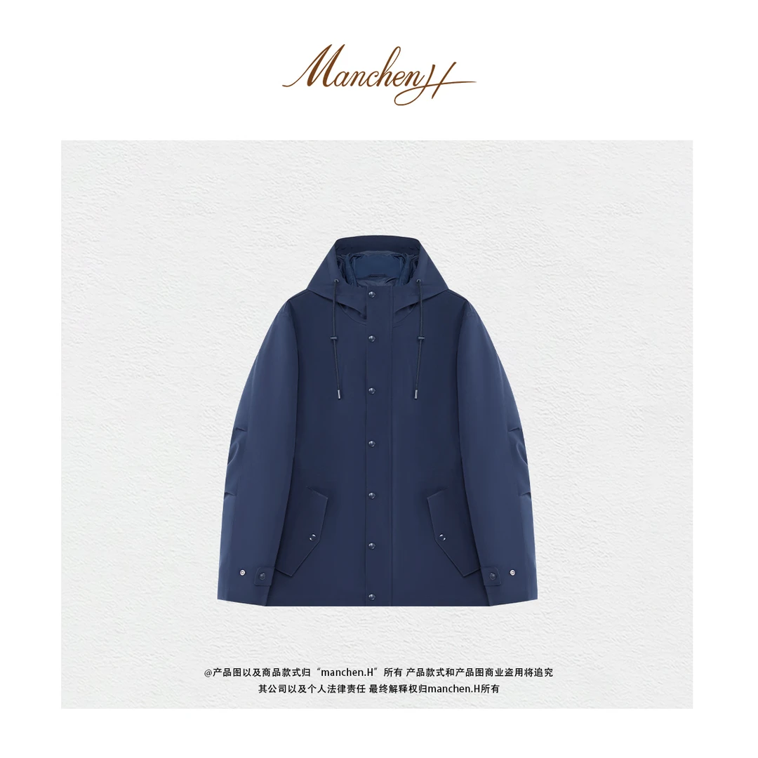 Manchenh"家属~三重境"科技三防面料羽绒内胆（可拆卸）三穿外套