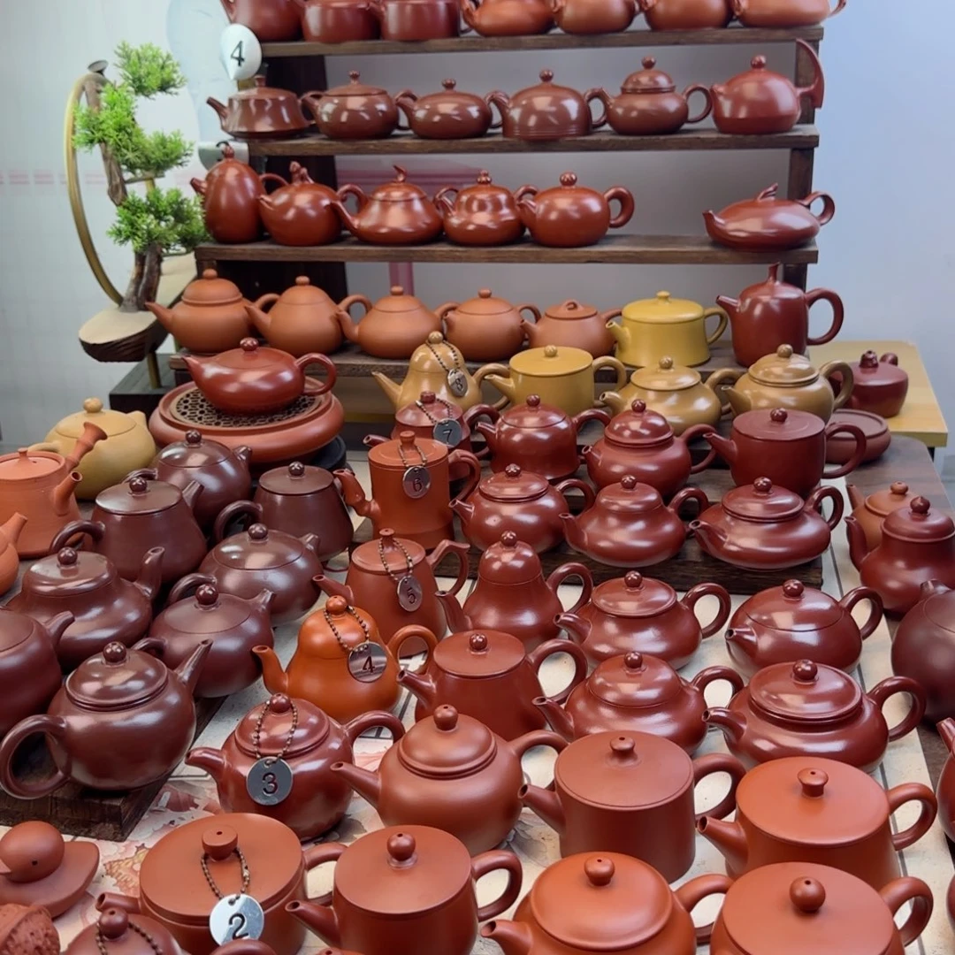 春***明茶壶紫砂朱泥壶茶具套装家用茶具