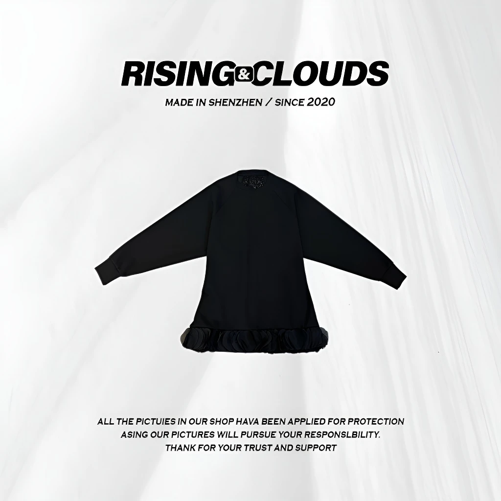 RISING&CLOUDS【原创】舒适百搭2025早春连衣裙120203