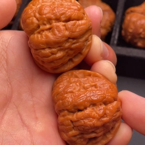 文玩核桃把件秦岭山脉核桃