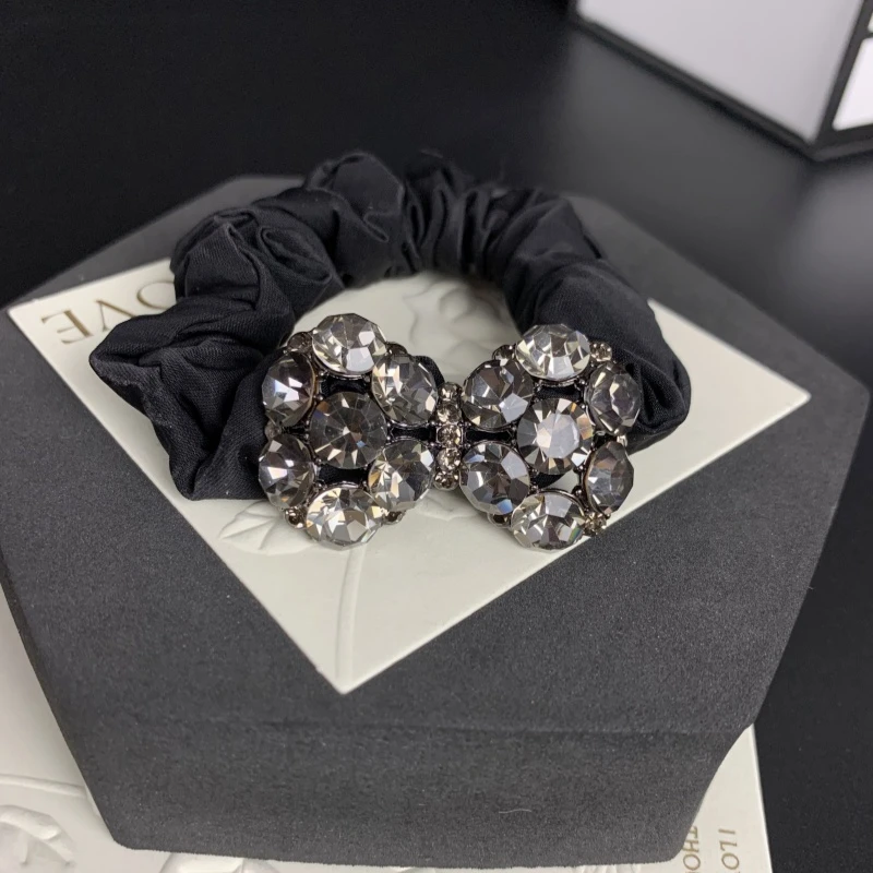 K484【金闪闪】气质满钻面膜发圈