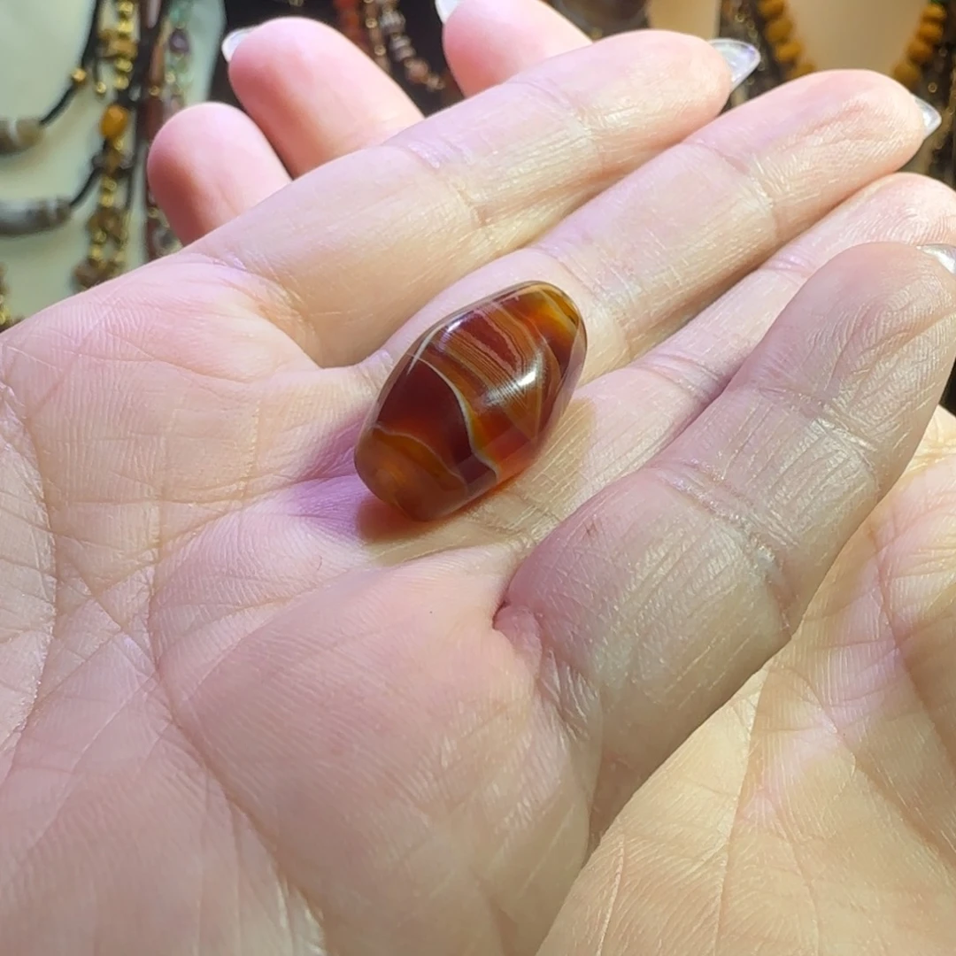 玛瑙/玉髓单珠未镶嵌千**春