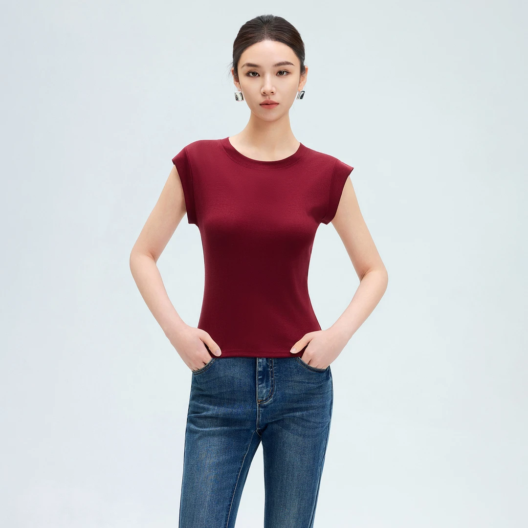 【小北专属】曼德诗新款上新休闲舒适T恤152R0029