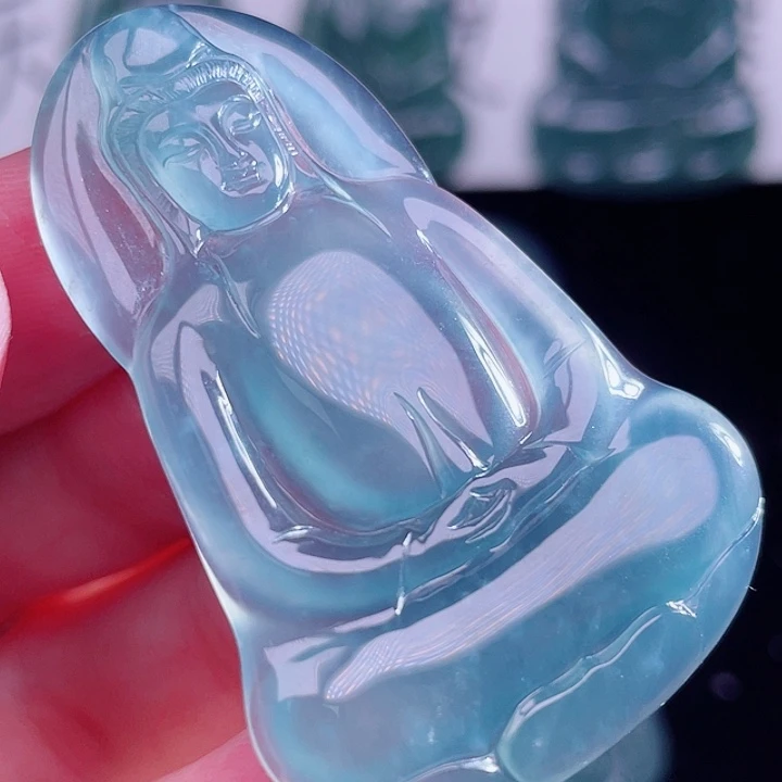 翡翠未镶嵌颈饰9999999999