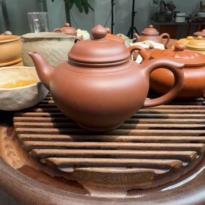 茶杯紫砂底槽清无添加260笑樱