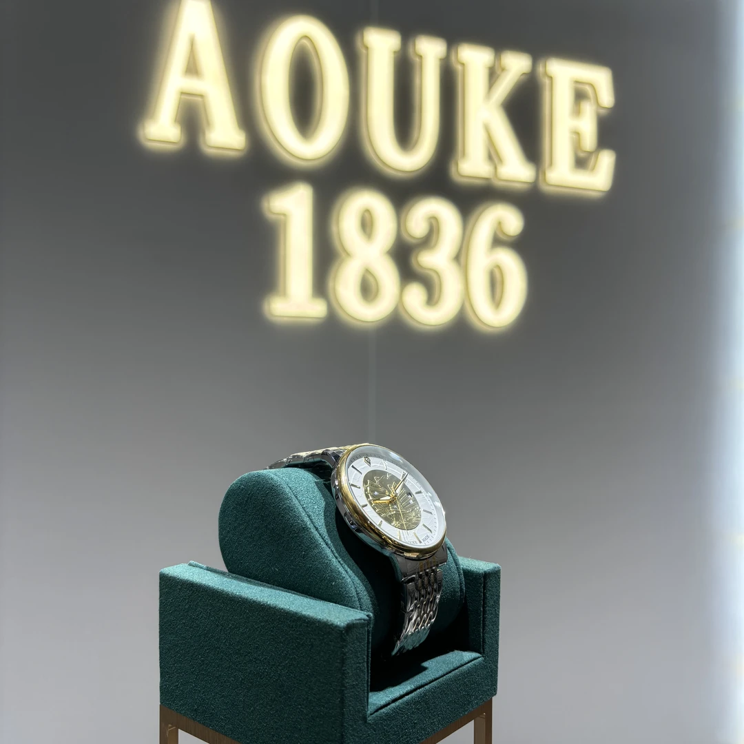 新款全自动腕表赠表带手串戒指男士腕表aouke3322