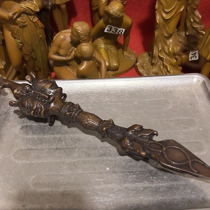 黄铜摆件，文房工艺品摆件