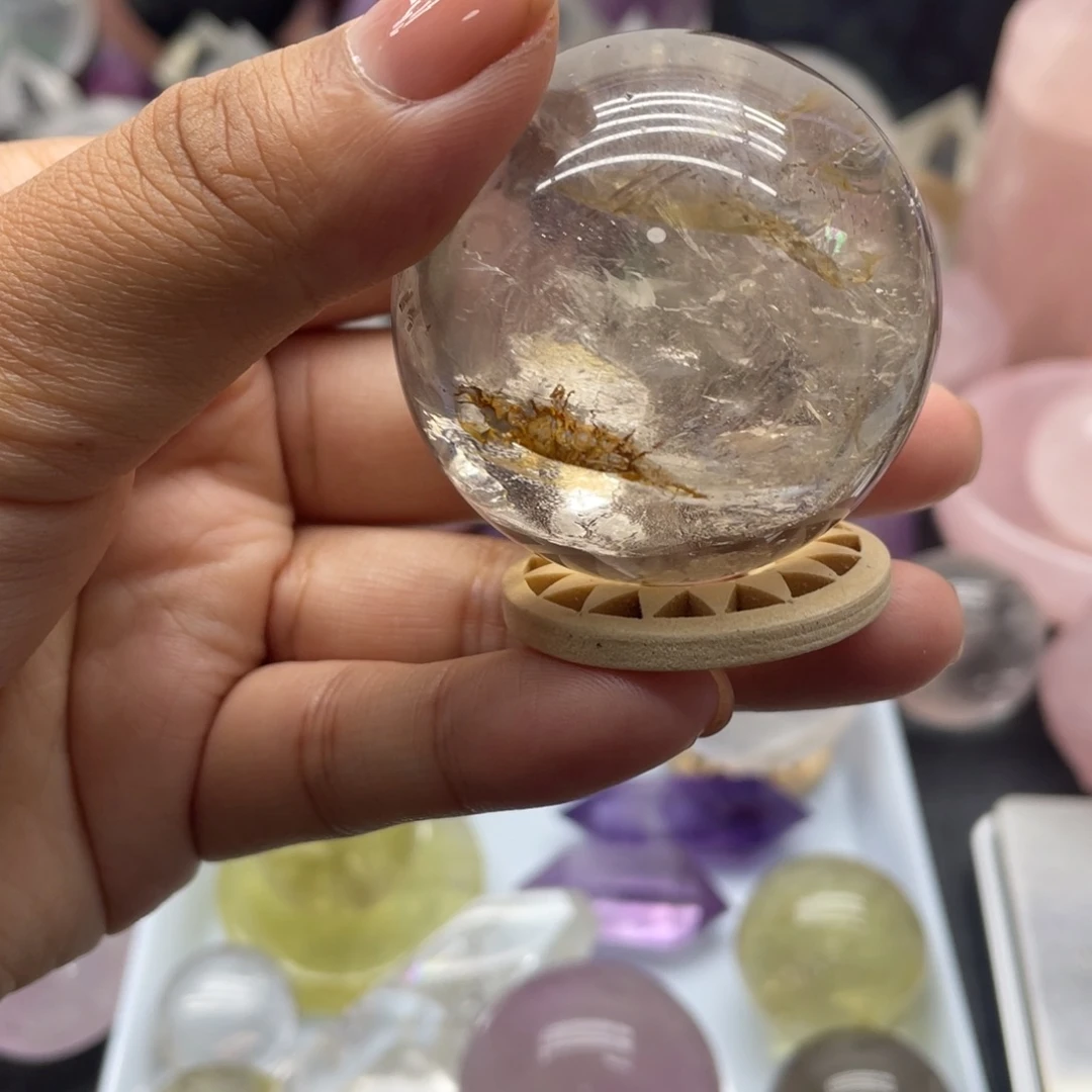 薄***子水晶珠宝半成品未镶嵌20