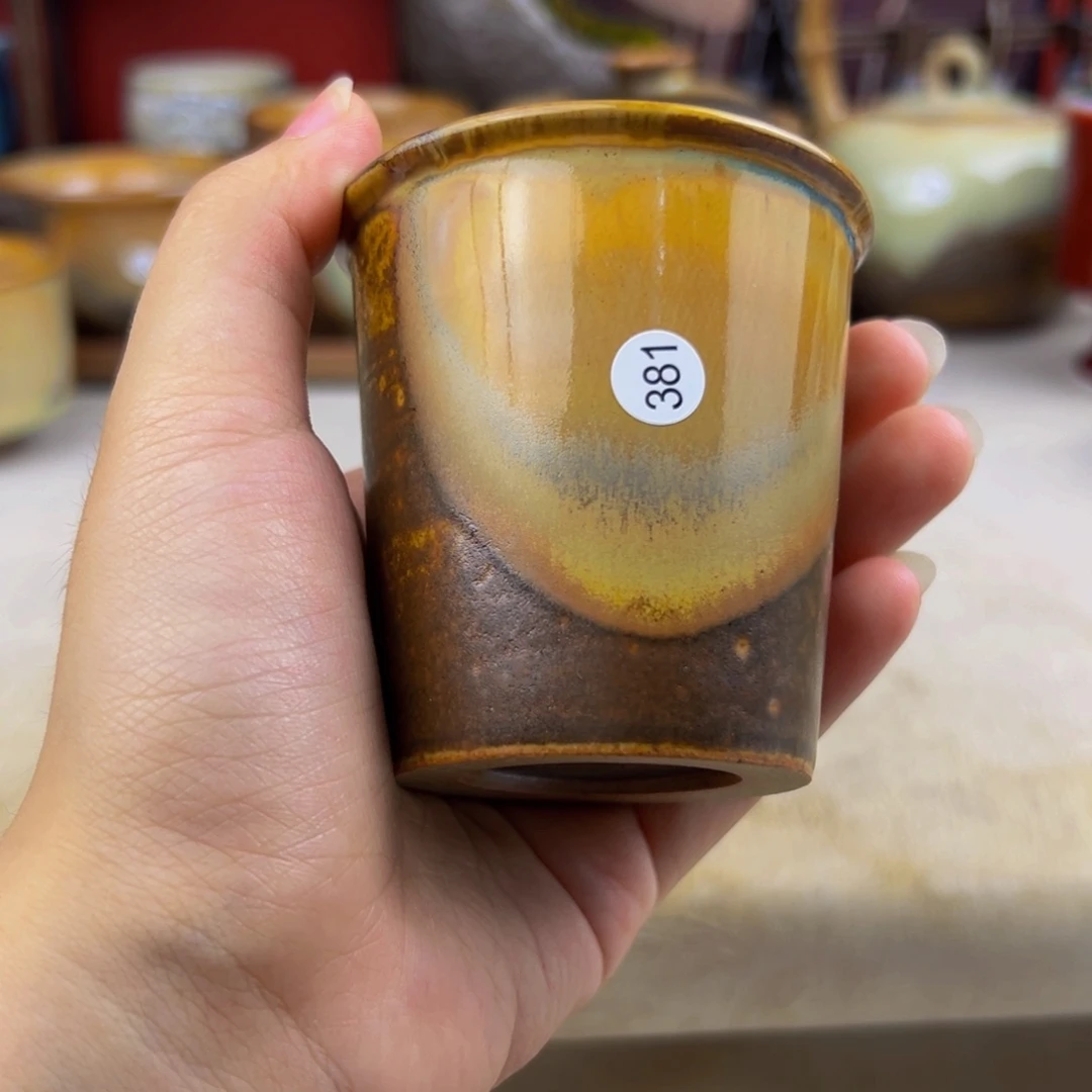 杯纯手工柴烧主人杯