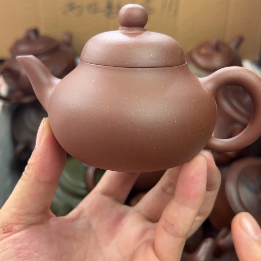 紫砂茶壶宜兴原矿紫砂壶180毫升容量