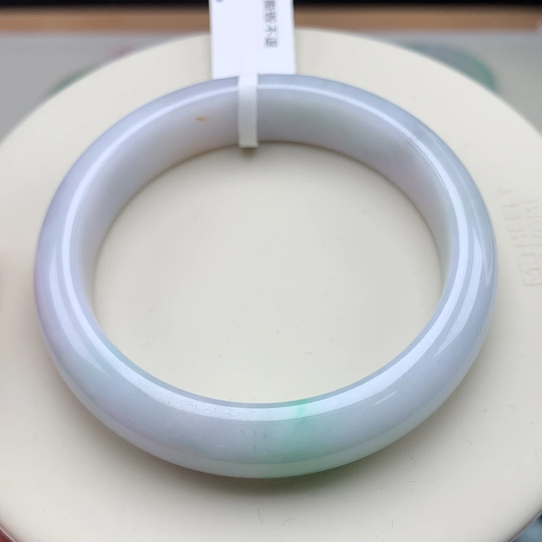 翡翠未镶嵌手镯53圈