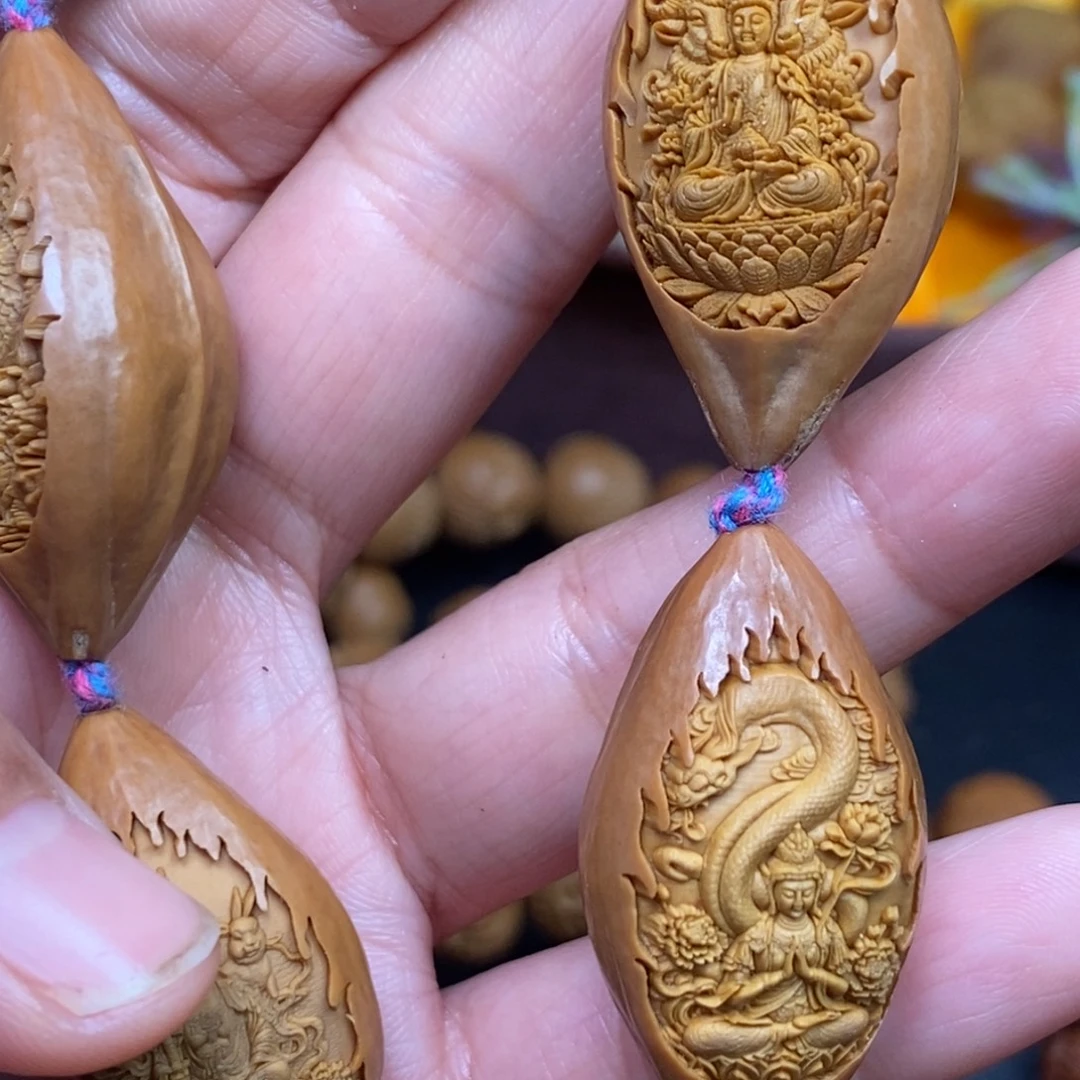 橄榄核吊坠橄榄核雕刻手串手链