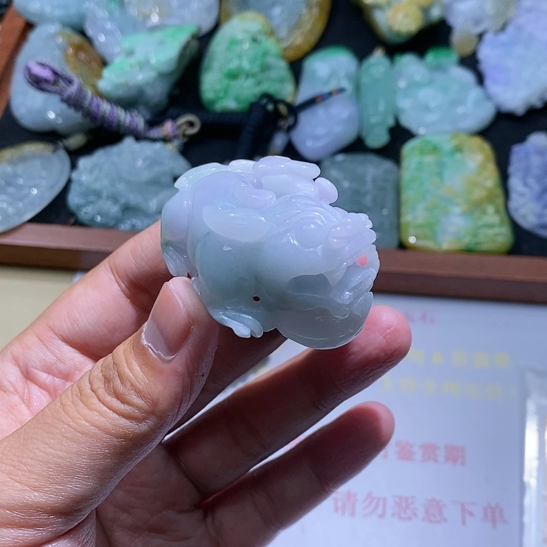 【闪购商品】翡翠颈饰未镶嵌用****9貔貅