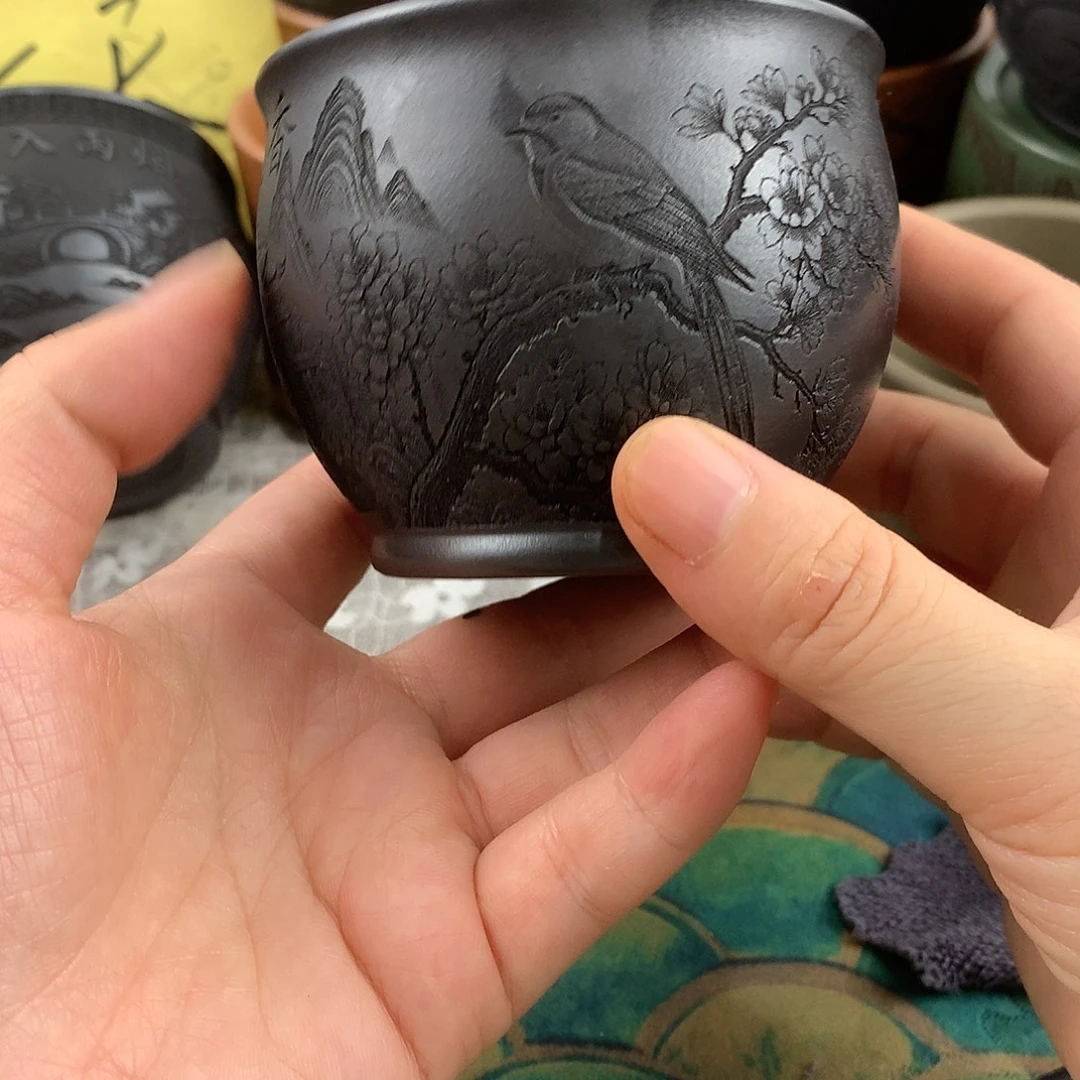 茶杯紫砂高端主人杯