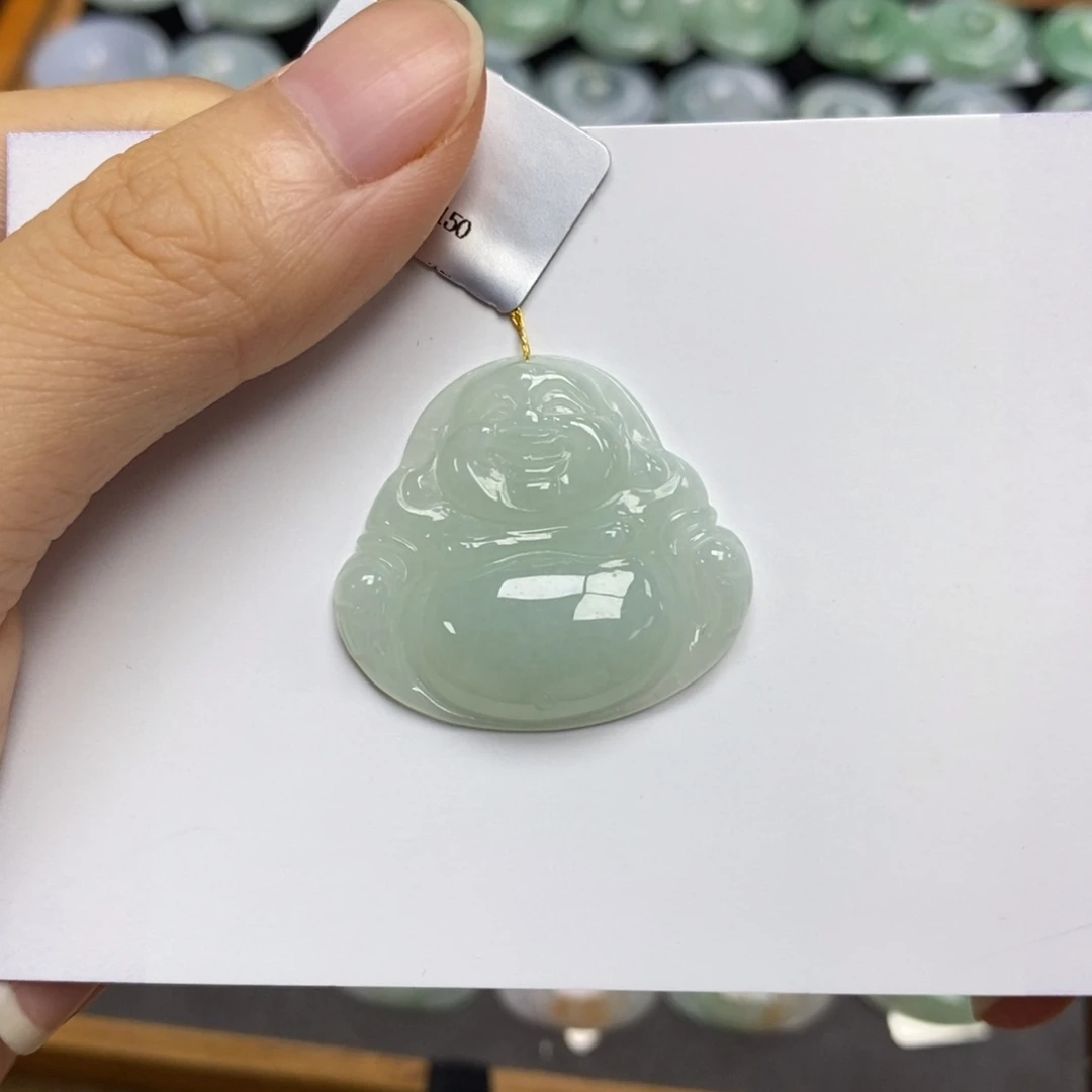 颈饰未镶嵌翡翠佛公