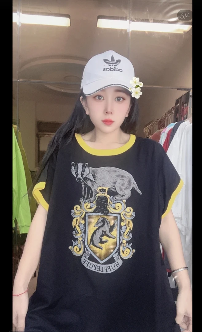 外贸纯棉大码T恤多色