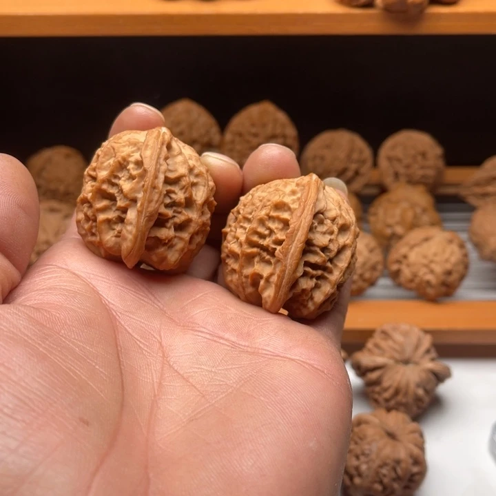 把件文玩核桃野生将军40