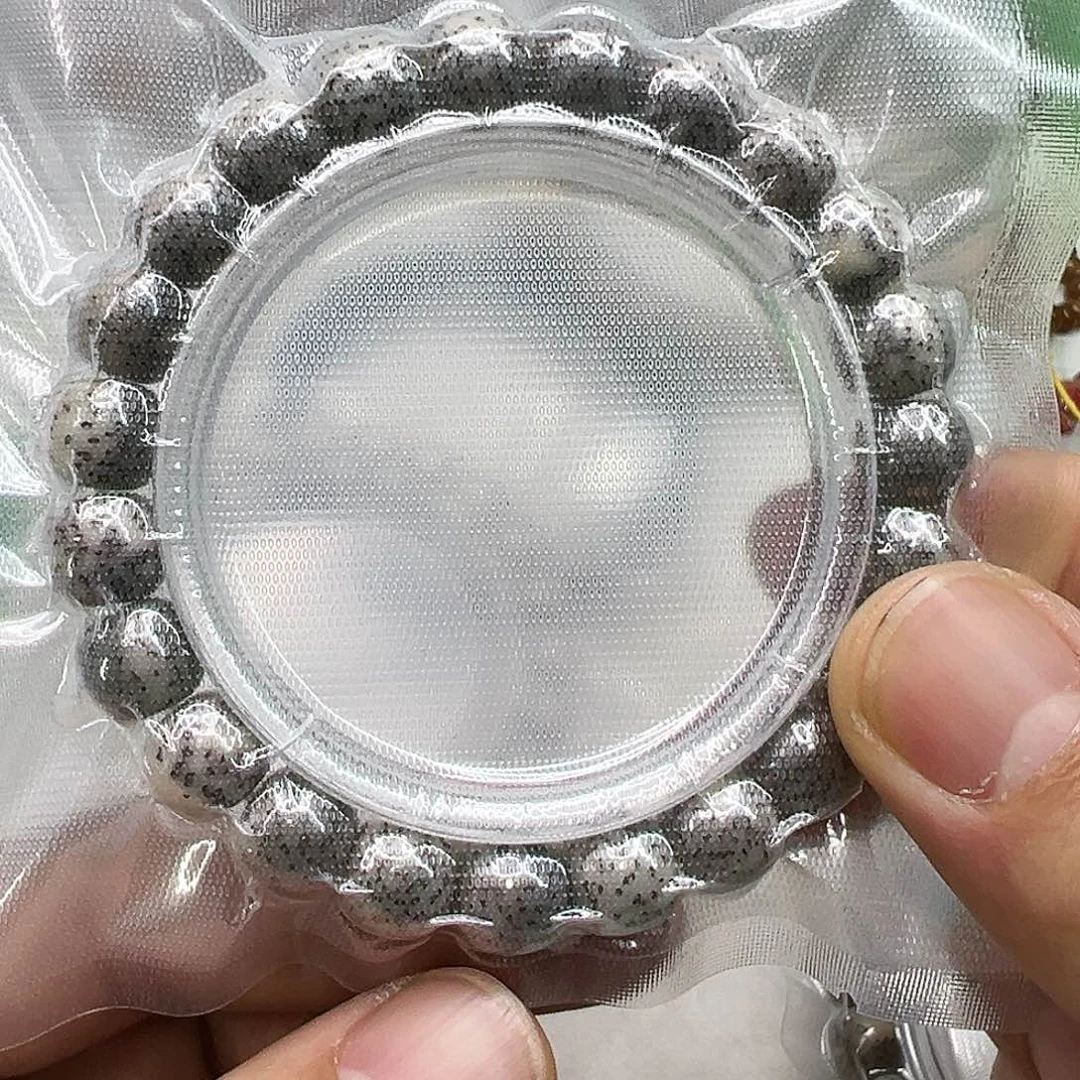 星月菩提手串18传说月留白糯冰石玉星月菩提单圈10