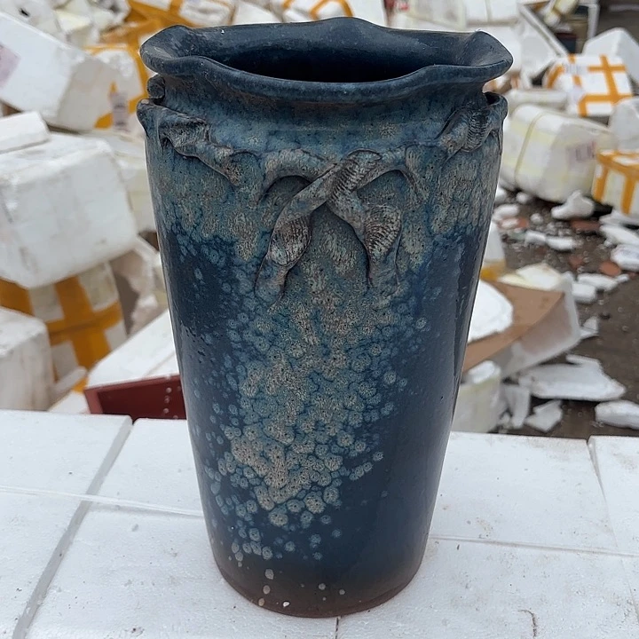 紫砂茶碗蝴蝶结口径20*34