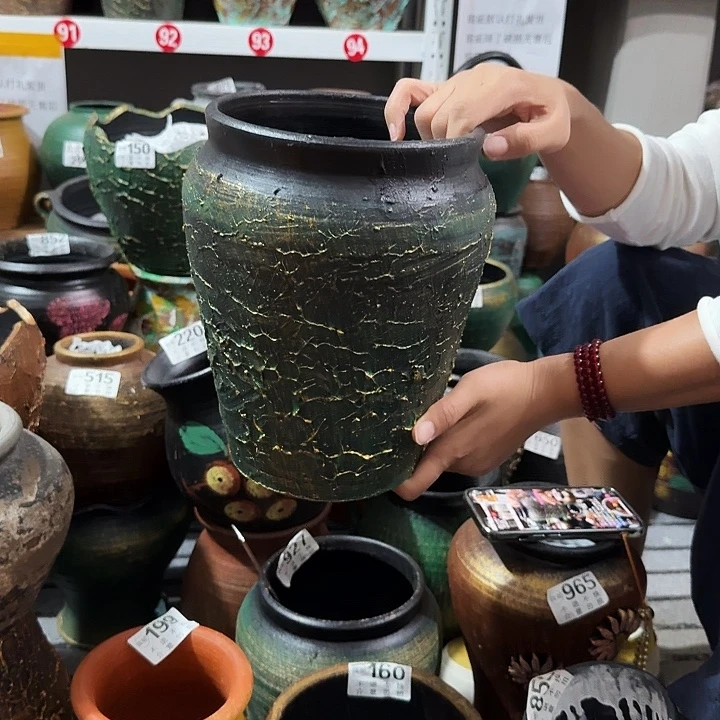 91金绿纹路高度24口径18