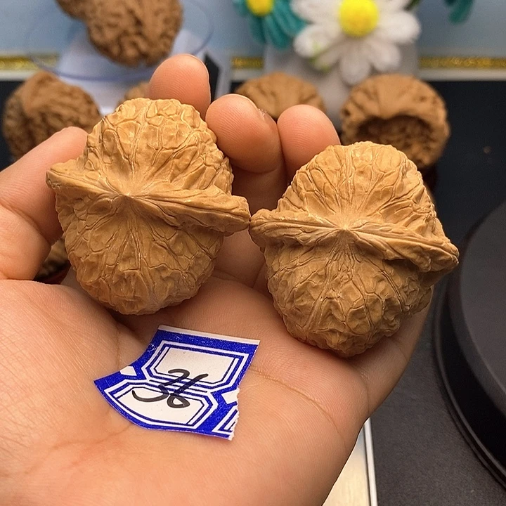 把件文玩核桃45南瓜墩