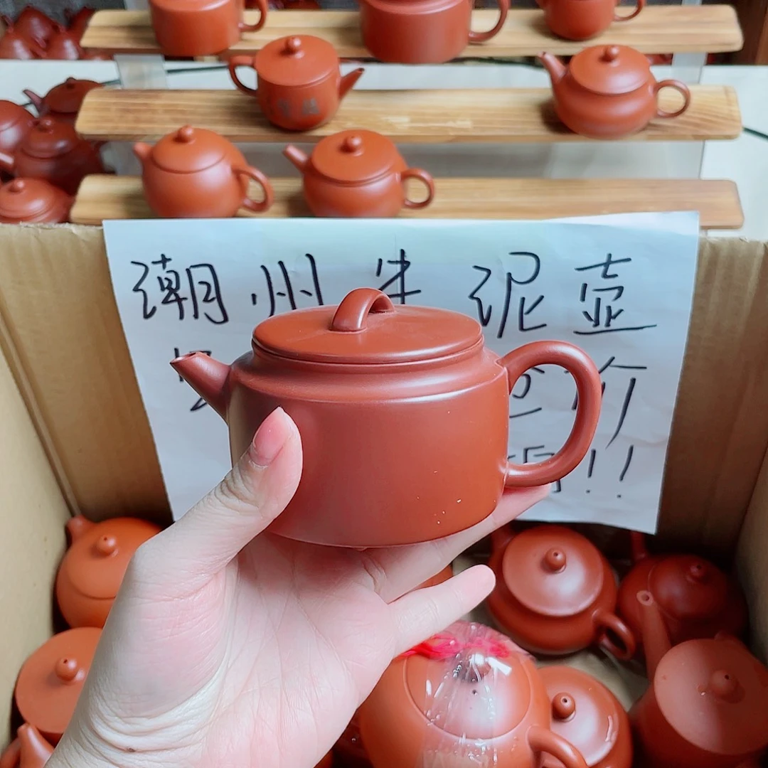 潮州朱泥壶大汉瓦180