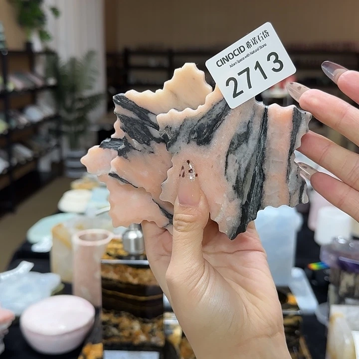 2713胭粉雪花杯垫新货