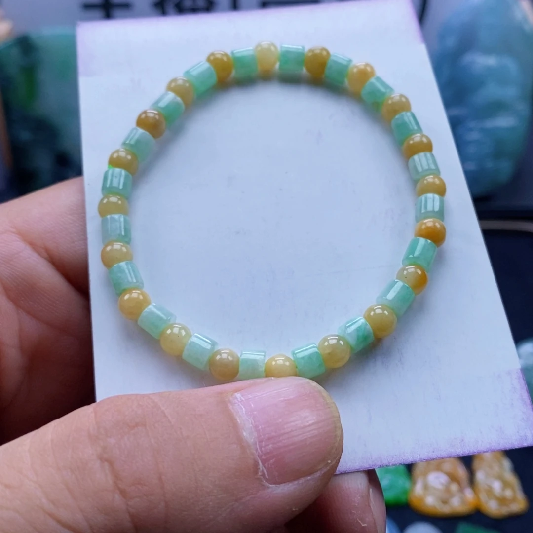 翡翠未镶嵌手串翡翠手串