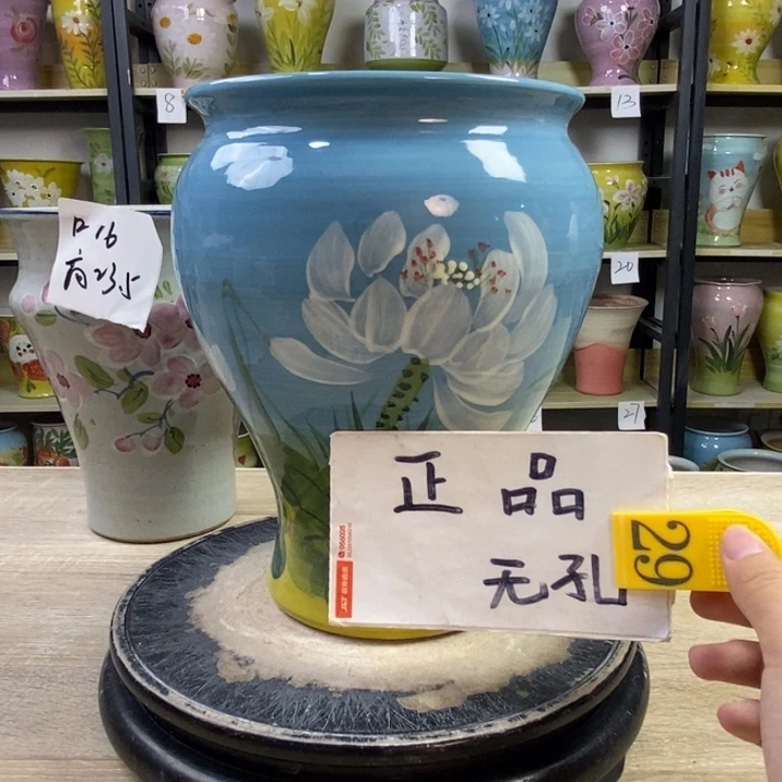 景德镇高温陶瓷花盆
