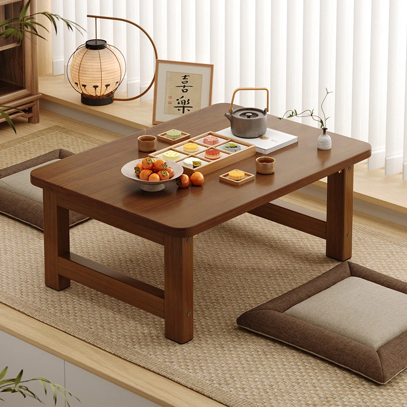 日式飘窗小桌子折叠卧室家用炕桌榻榻米茶桌阳台宿舍学习矮桌