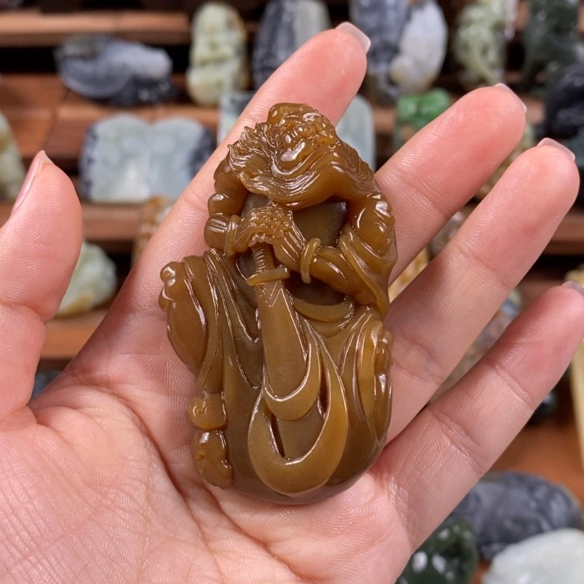 【闪购商品】未镶嵌和田玉挂件T****t