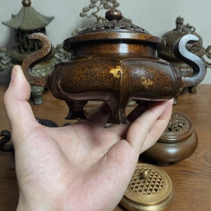 铜盛世铜炉铜器香炉工艺品