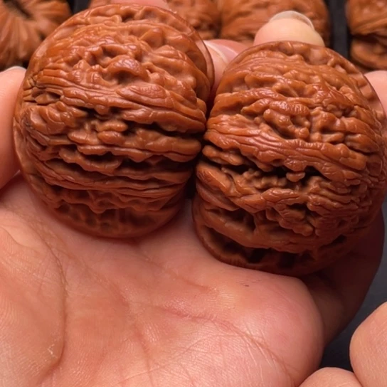 文玩核桃把件秦岭山脉核桃