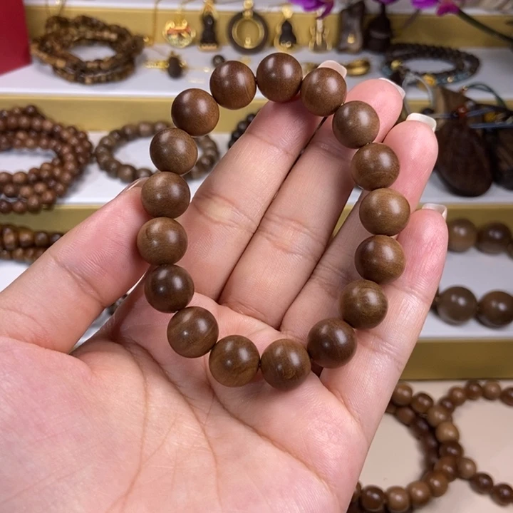 檀香木手串/手链1.2黑肉