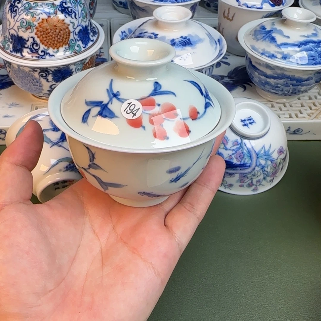 彦祖纯手工手绘茶具194