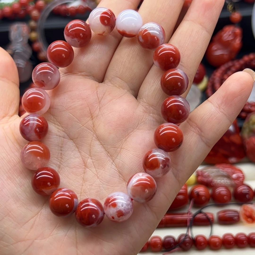 南红玛瑙未镶嵌手串