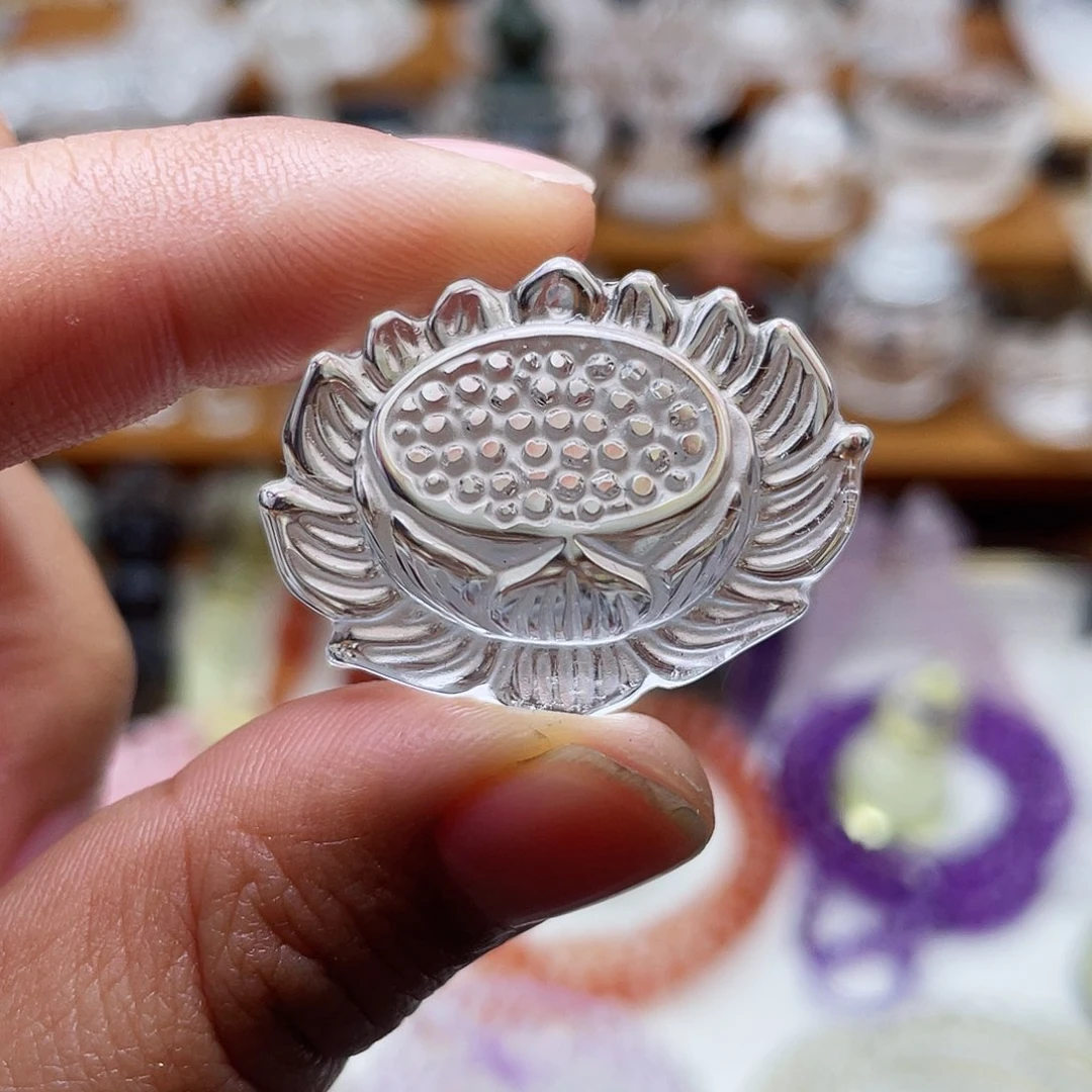 水晶颈饰未镶嵌吊坠