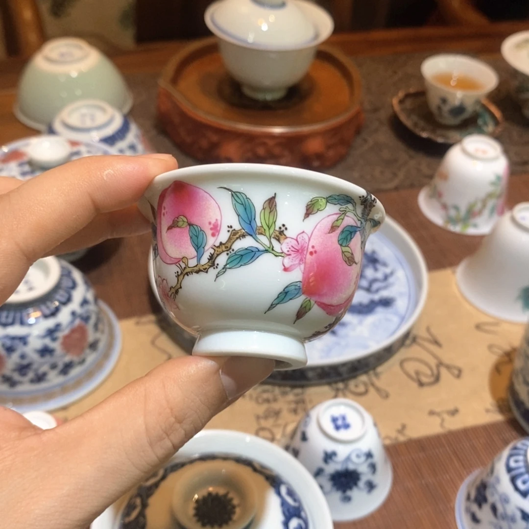 淋****开播福利景德镇纯手绘茶器
